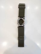 Khaki-Ezüst Szelenit Öv