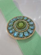 Almazöld Korund Öv