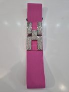 Pink-Ezüst Topáz Öv