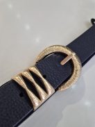 Sötétkék Belin Öv