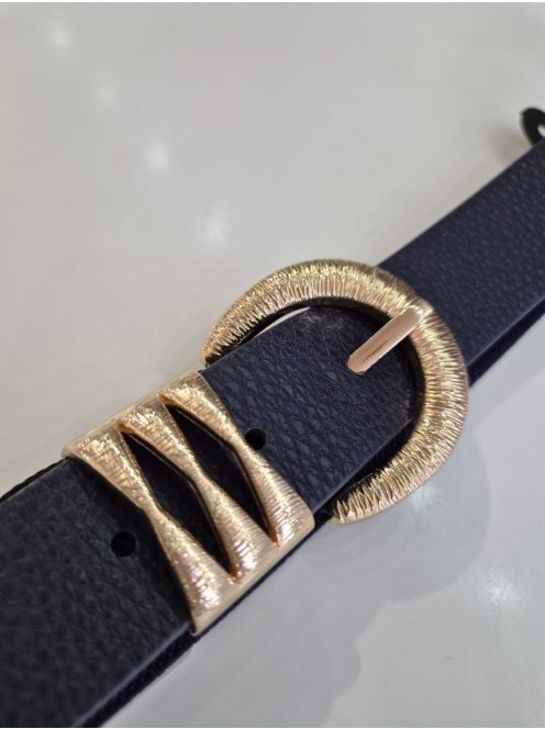 Sötétkék Belin Öv