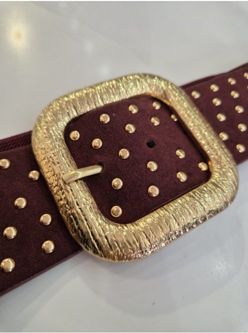 Padlizsánlila Ametrin Öv