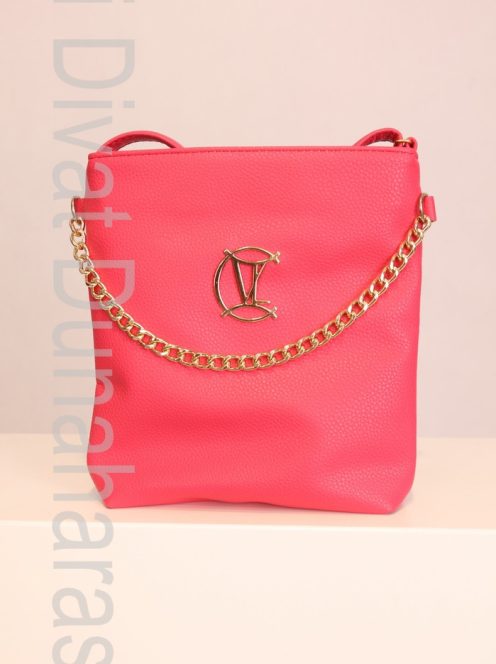 Vanessa La Via Pink Láncos Válltáska