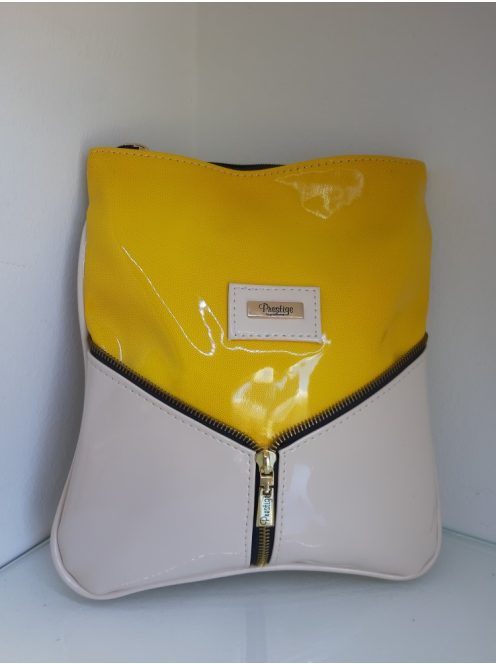 Prestige Sárga zippes oldaltáska