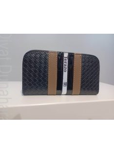 Terazo Fekete Zippes Péztárca