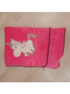 Poppy Pink Unikornis Takaró