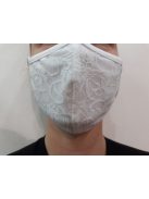 Rouge fehér csipkés maszk