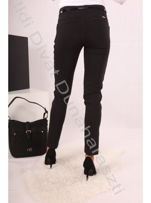 Rouge Fekete-Ezüst Babett Nadrág