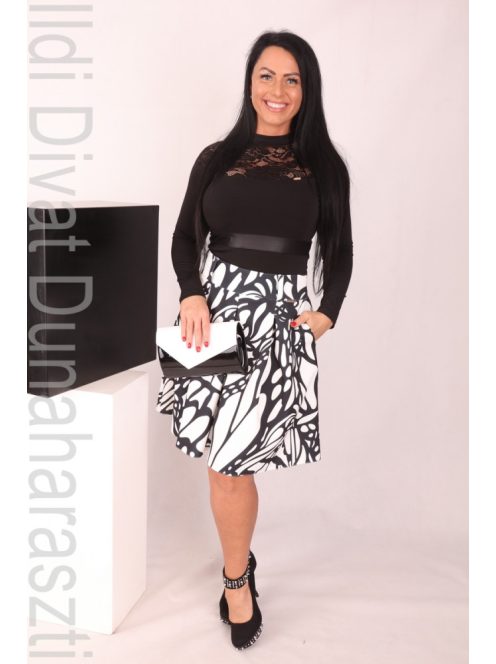 Rouge Fekete Panni Body-S