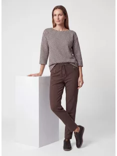 Rabe Barna Jacquard Mintás Felső