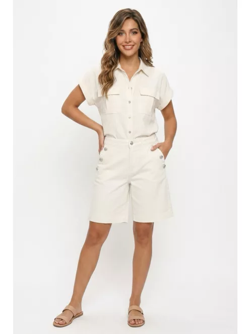 Rosner Mara Sailor Fehér Bermuda