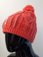 Korall Köves Kötött Sapka