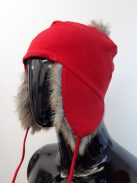 Sugarbird Piros Szőrmés Sapka