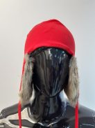 Sugarbird Piros Szőrmés Sapka