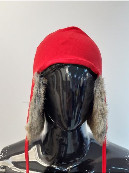 Sugarbird Piros Szőrmés Sapka