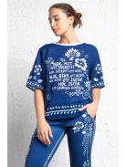 Sugarbird Kékfestő Melon Felső