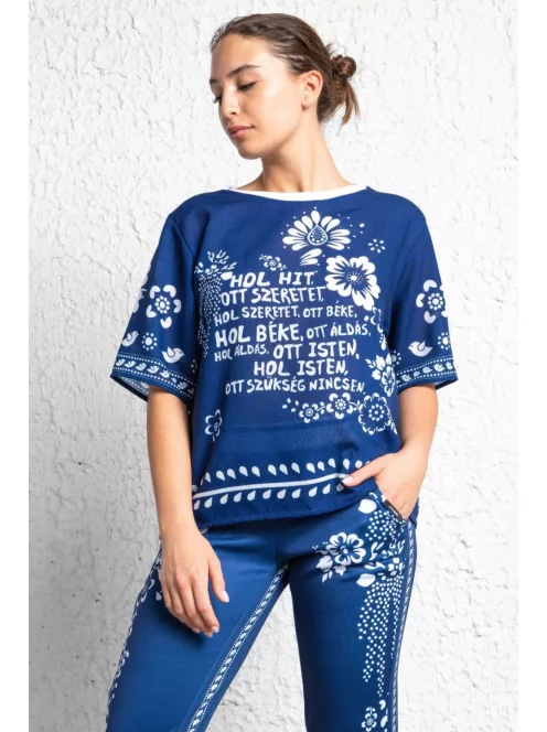 Sugarbird Kékfestő Melon Felső