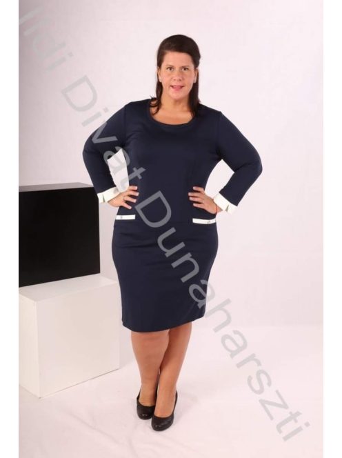 Simply kék-fehér ruha - 46