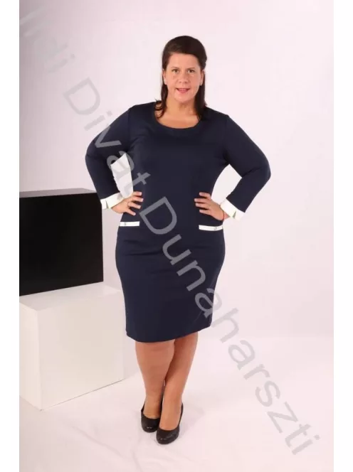 Simply kék-fehér ruha - 46