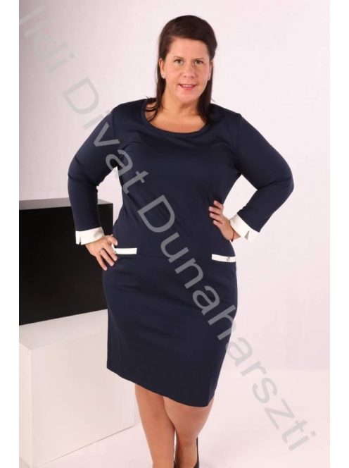 Simply kék-fehér ruha - 46