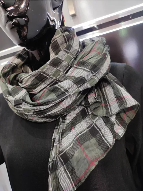 Zöld Kockás Viridis Sál