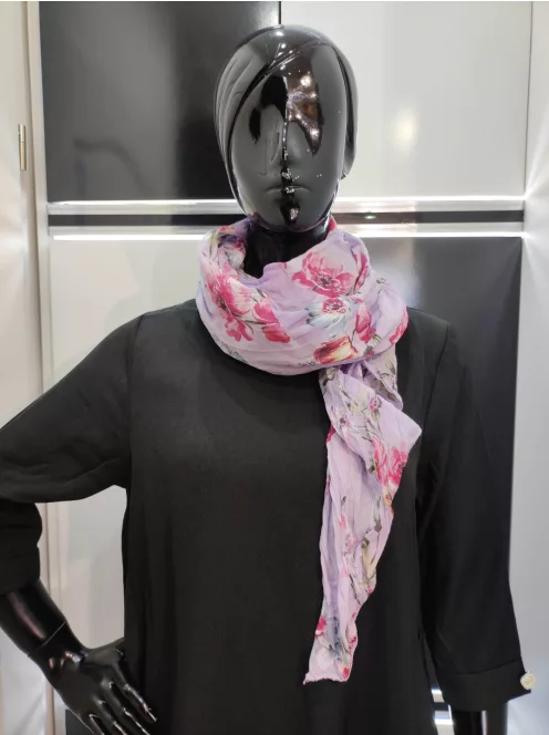 Lila Virágos Molinia Sál