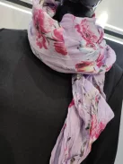 Lila Virágos Molinia Sál