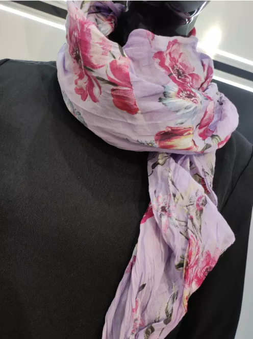 Lila Virágos Molinia Sál