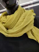 Zöld Mintás Molinia Sál