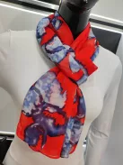 Kék-Piros Mintás Acer Sál