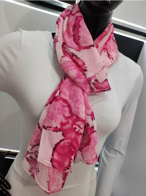 Pink-Rózsaszín Mintás Acer Sál