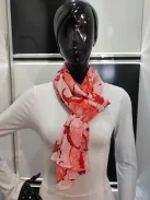 Piros-Barack Mintás Acer Sál