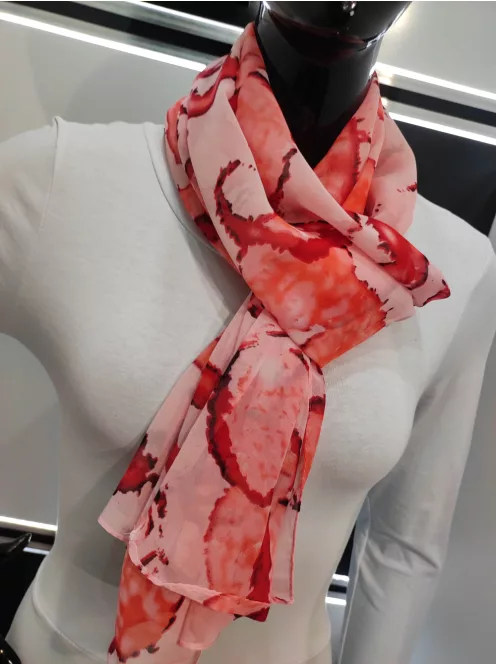 Piros-Barack Mintás Acer Sál