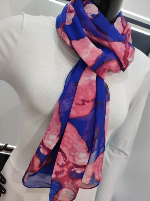 Mályva-Királykék Mintás Acer Sál