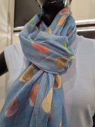 Kék Pöttyös Larix Sál