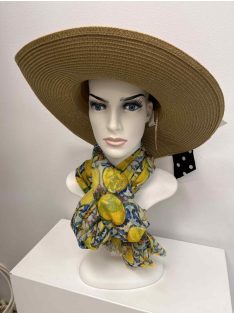 Citom-Kék Mintás Summer Sál