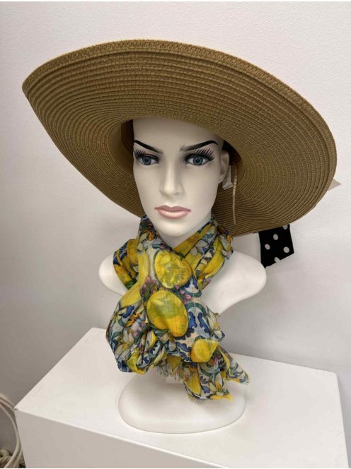 Citom-Kék Mintás Summer Sál