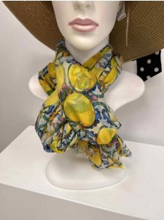 Citom-Kék Mintás Summer Sál