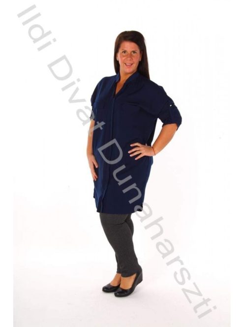 Tara Sötétkék ingtunika