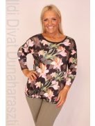 Tara Virágos Viola Felső-XL