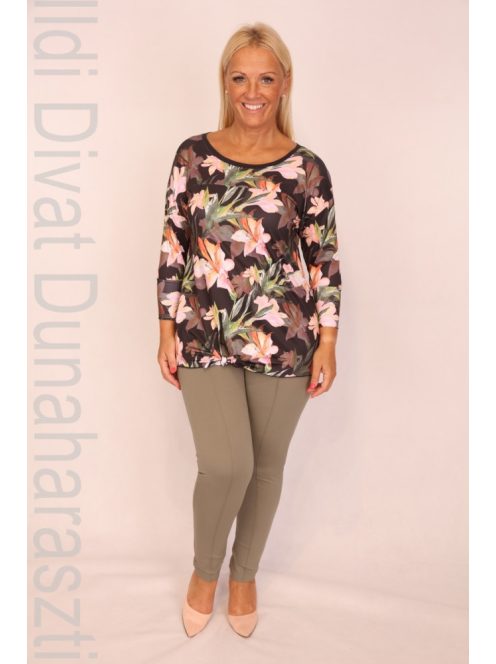 Tara Virágos Viola Felső-XL