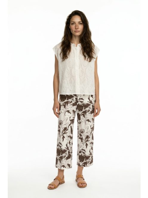 Toni Ekrü-Barna 3/4 Nadrág