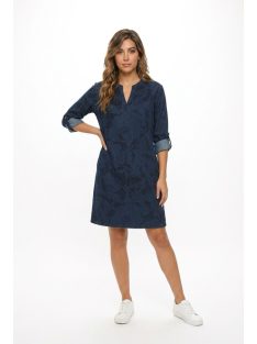 Toni Kék-Mintás Mali Farmer Ruha