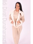 Autumn Collection Beige Haren Kabát