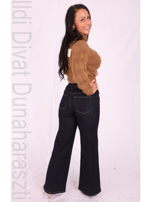 M.Sara Sötétkék Sinj Farmernadrág