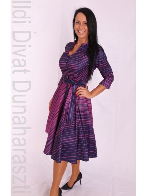 Margo Sötétkék-Lila Hetti Ruha-40