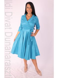 Margo Vízkék Dotty Ruha