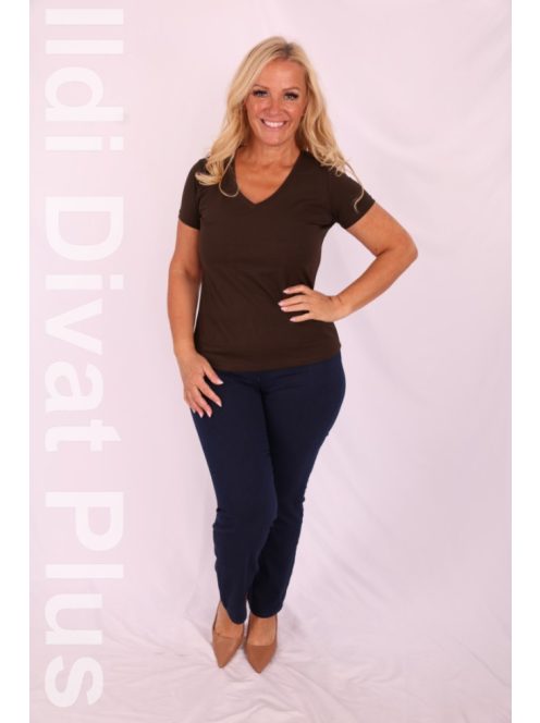 Latynka Csokibarna V-kivágott Kalina Felső