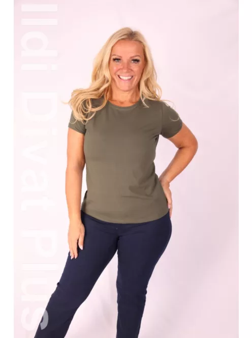 Latynka Khaki Kereknyakú Kalina Felső