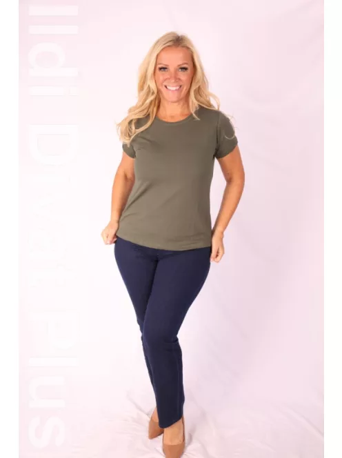 Latynka Khaki Kereknyakú Kalina Felső